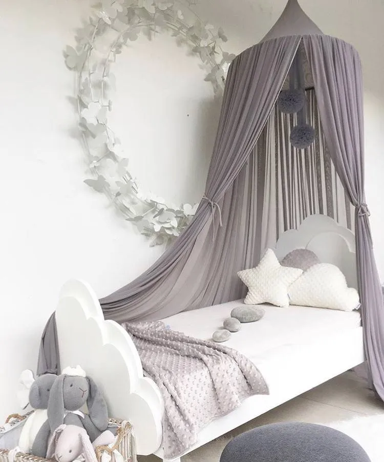 Spinkie Sheer Canopy In SMOKE