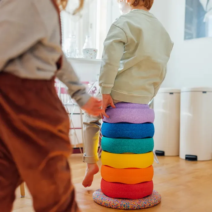 Stapelstein | Rainbow Classic 6 1 (Super Confetti Board)