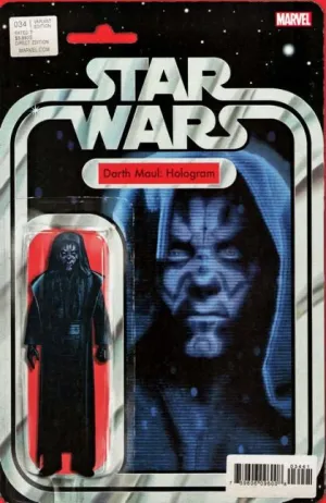 Star Wars #34 (2020) Carded Darth Maul Hologram Variant Comic