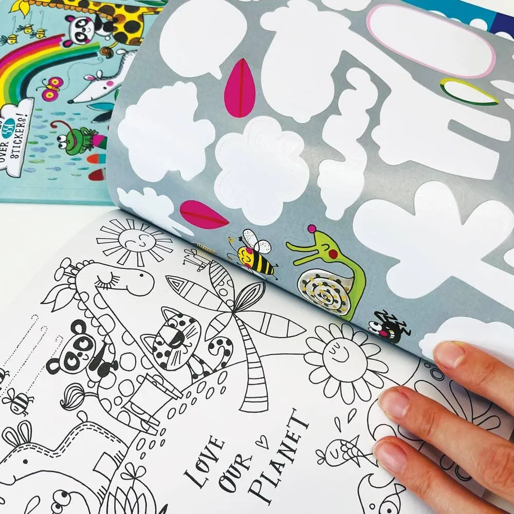 Sticker Scene Books - Love Our Planet