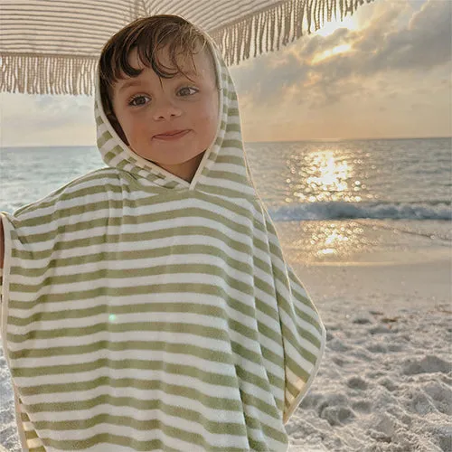 Sunnylife Kids Character Hooded Towel | Into the Wild Khaki