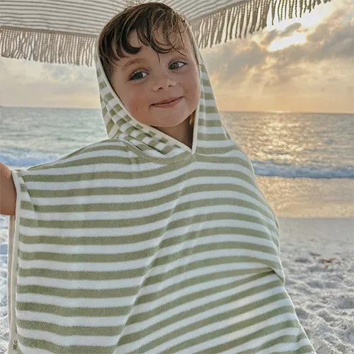 Sunnylife Kids Character Hooded Towel | Into the Wild Khaki