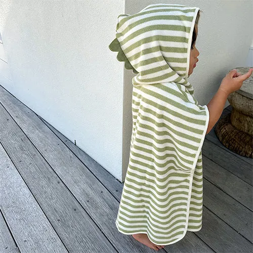 Sunnylife Kids Character Hooded Towel | Into the Wild Khaki