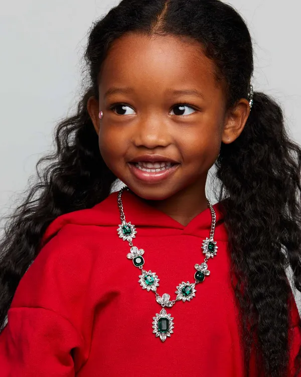 Super Smalls - Emerald Ball Jewelery Set