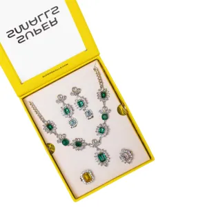 Super Smalls - Emerald Ball Jewelery Set