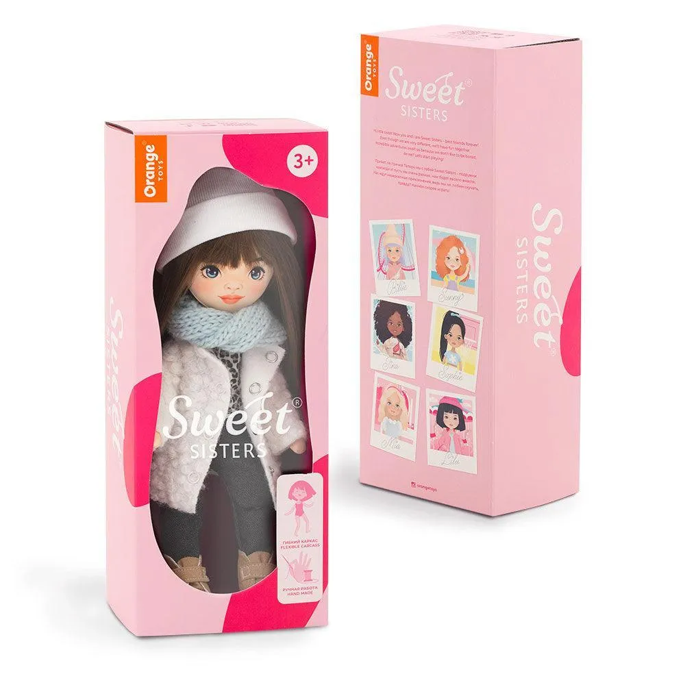 Sweet Sisters Dolls : Sophie in White Fur Coat LAST ONE