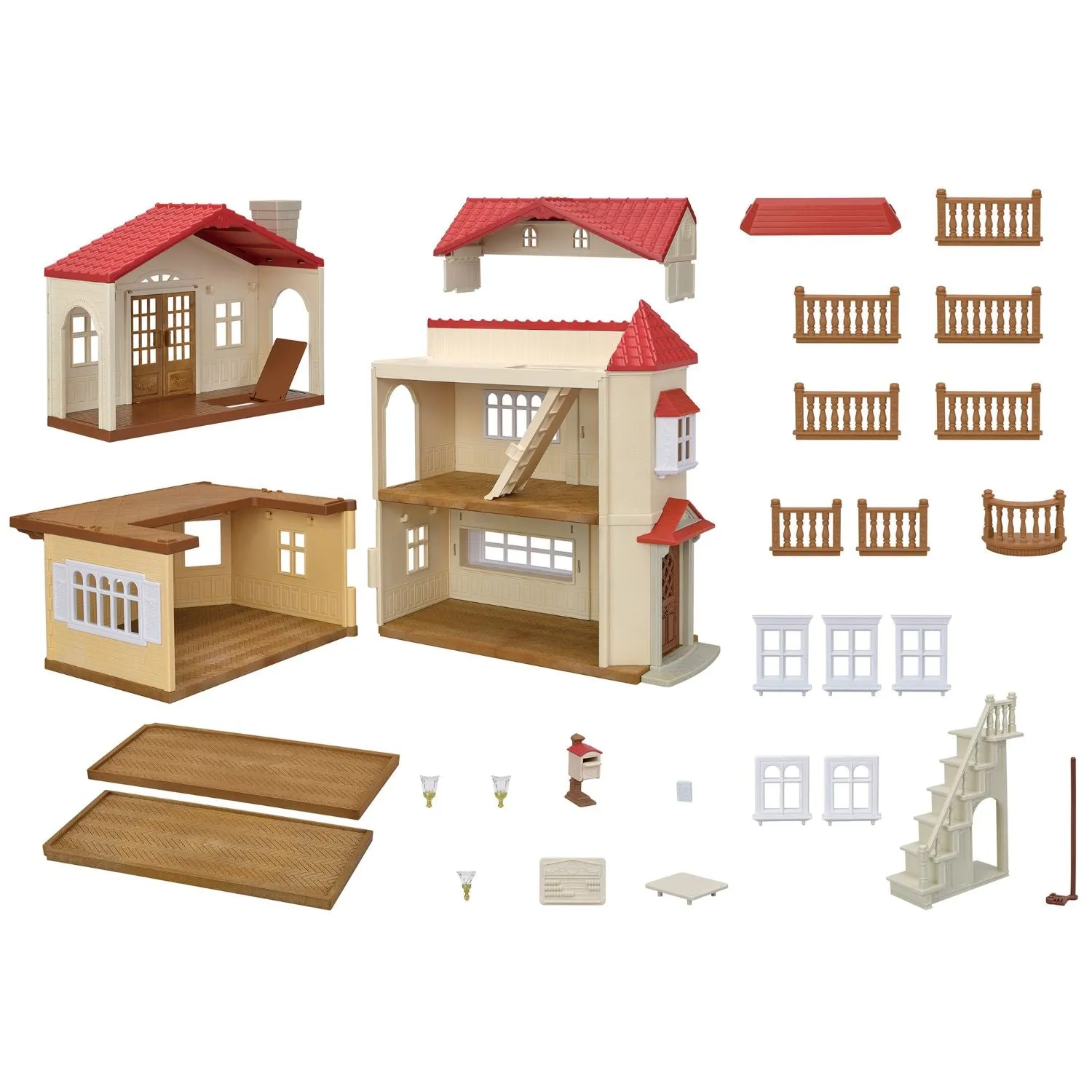 Sylvanian Families Red Roof Home Secret Attic