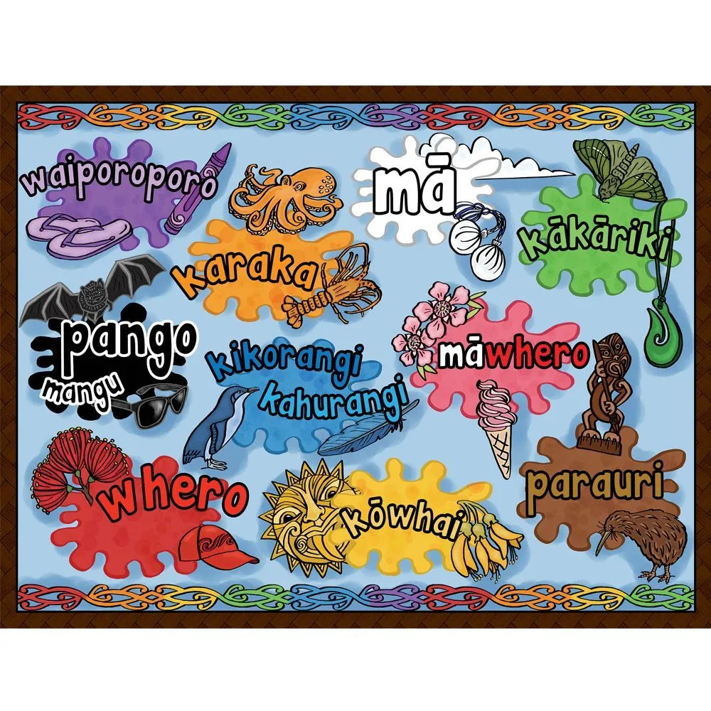 Te Reo Maori 35pc Frametray Assortment