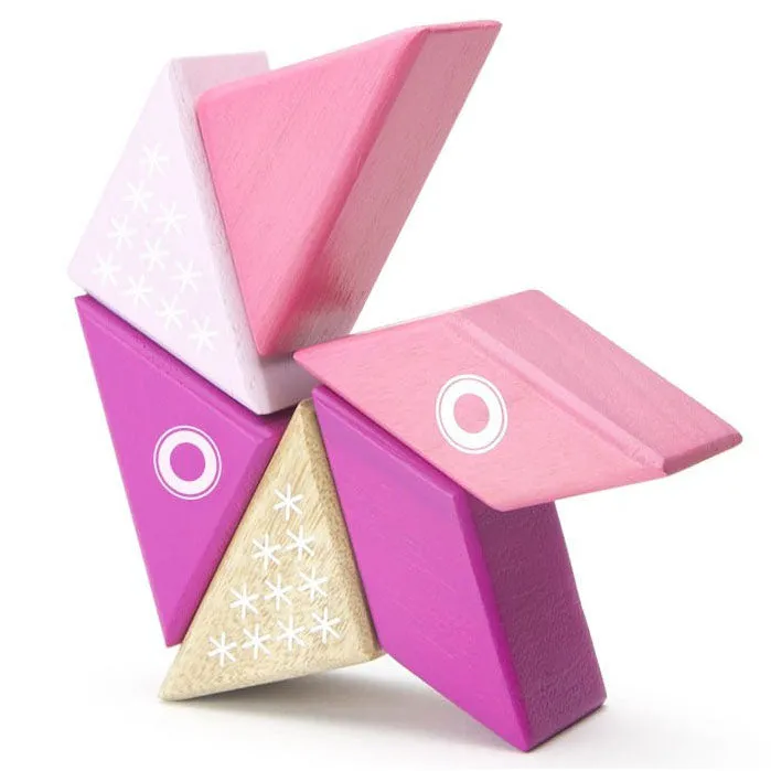 Tegu Travel Pal Kitty Magnetic Wooden Blocks