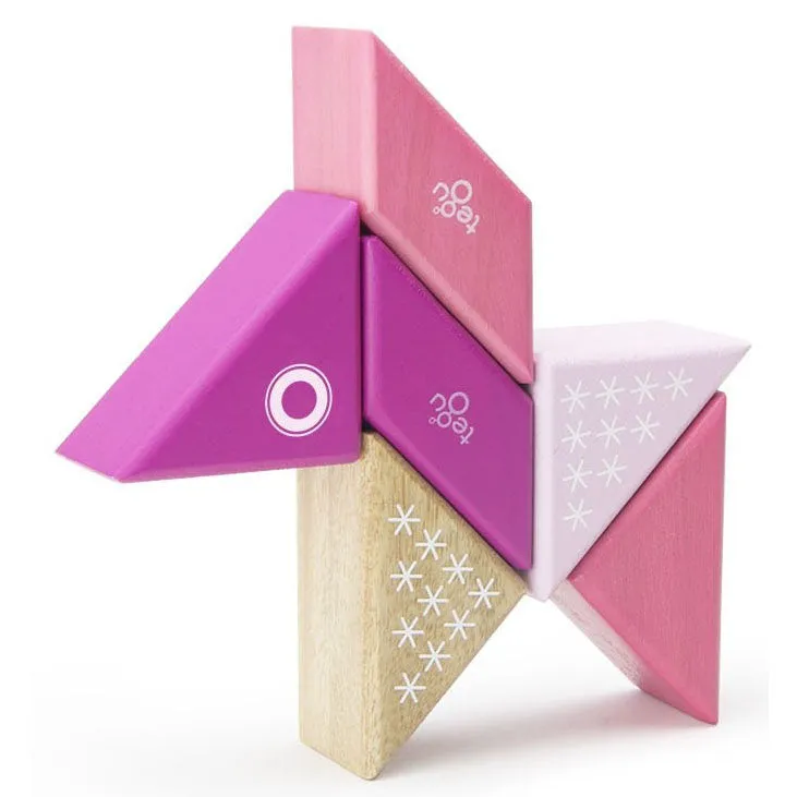 Tegu Travel Pal Kitty Magnetic Wooden Blocks