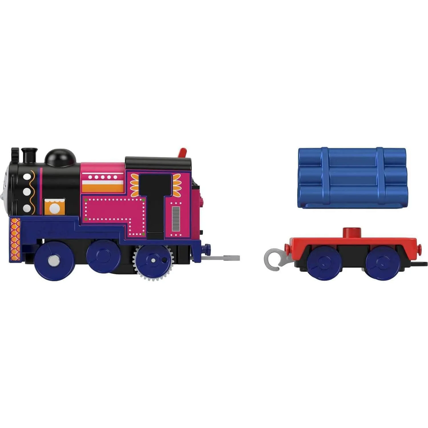 Thomas And Friends Ashima Motorized Train Engine With Cargo
