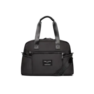 Tiba   Marl Phoenix Holdall Eco Nylon - Black
