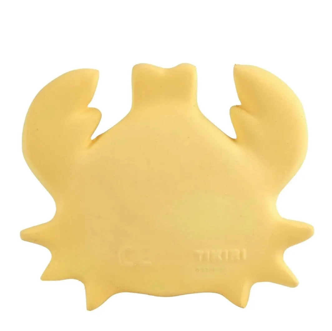 Tikiri Teether & Bath Toy | CRAB Gift Boxed