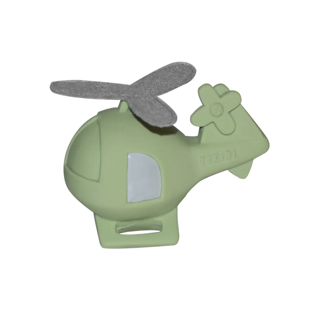Tikiri Teether & Bath Toy | HELICOPTER Gift Boxed