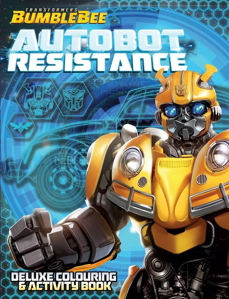 Transformers Bumblebee Deluxe Colouring Book