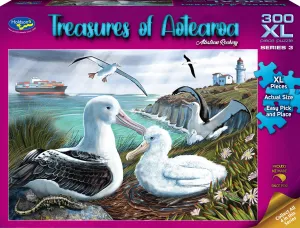 TREASURES OF AOTEAROA 300XL PIECE PUZZLE ALBATROSS ROOKERY