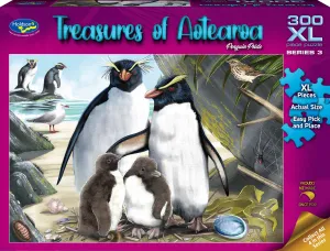 TREASURES OF AOTEAROA 300XL PIECE PUZZLE PENGUIN PRIDE