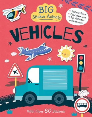 VEHICLES BIG STICKER ACTIVITY BOOK
