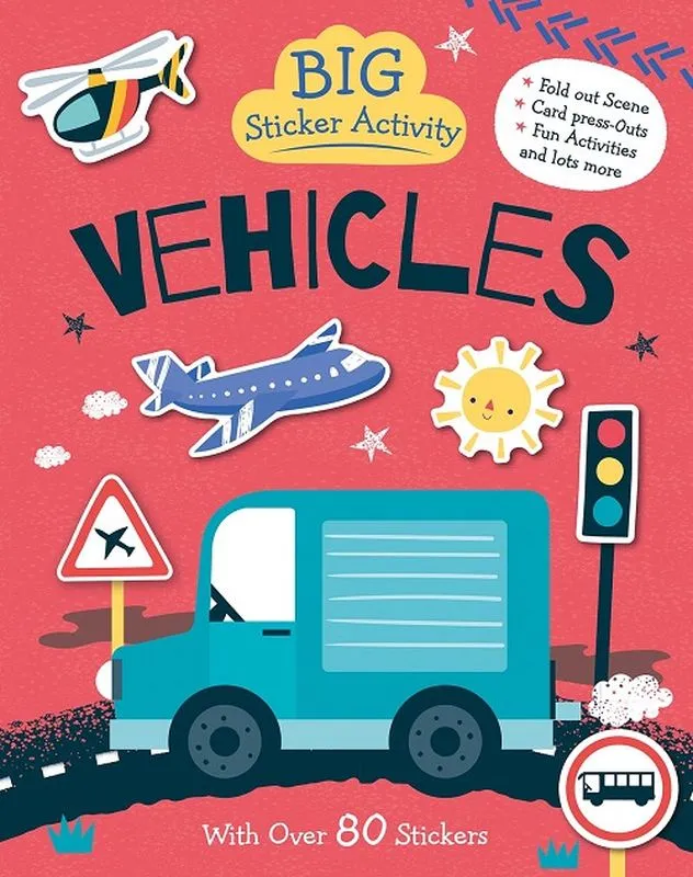 VEHICLES BIG STICKER ACTIVITY BOOK