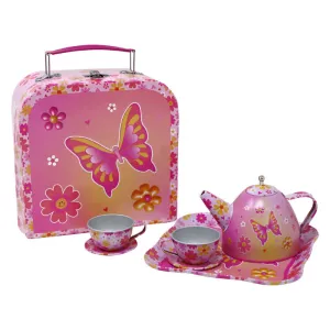 Vibrant Vacation 6pc Tin Tea set