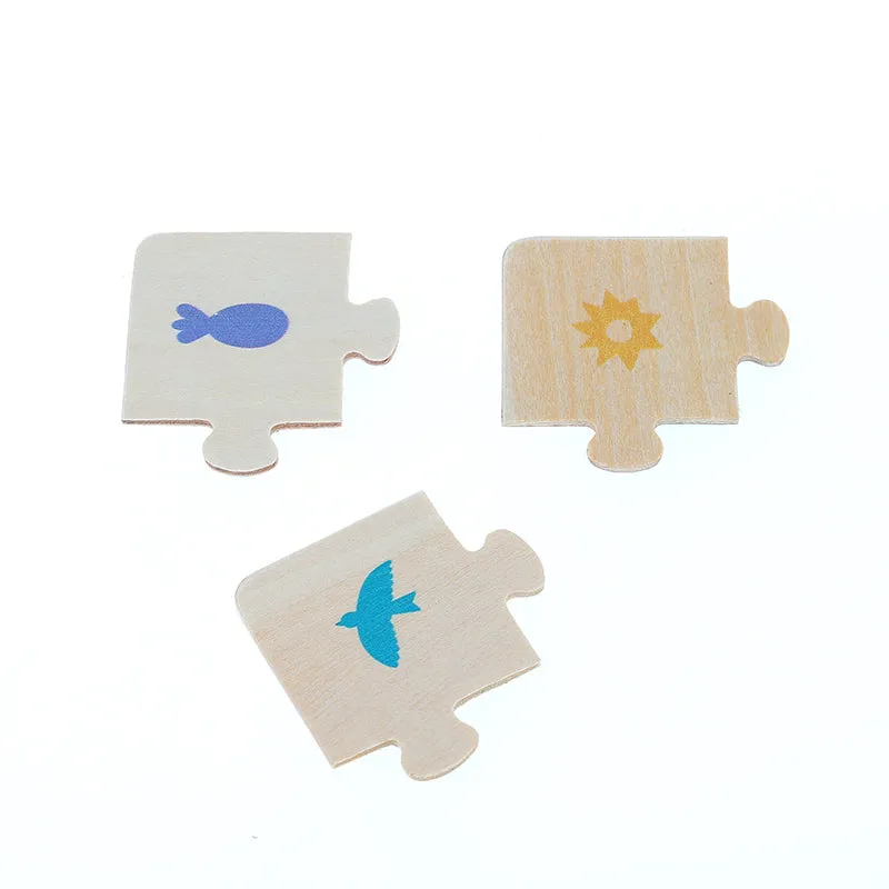 Vilac 8536 Puzzle 3x16 P Earth, Sea,Sky Wise - Kids Toys