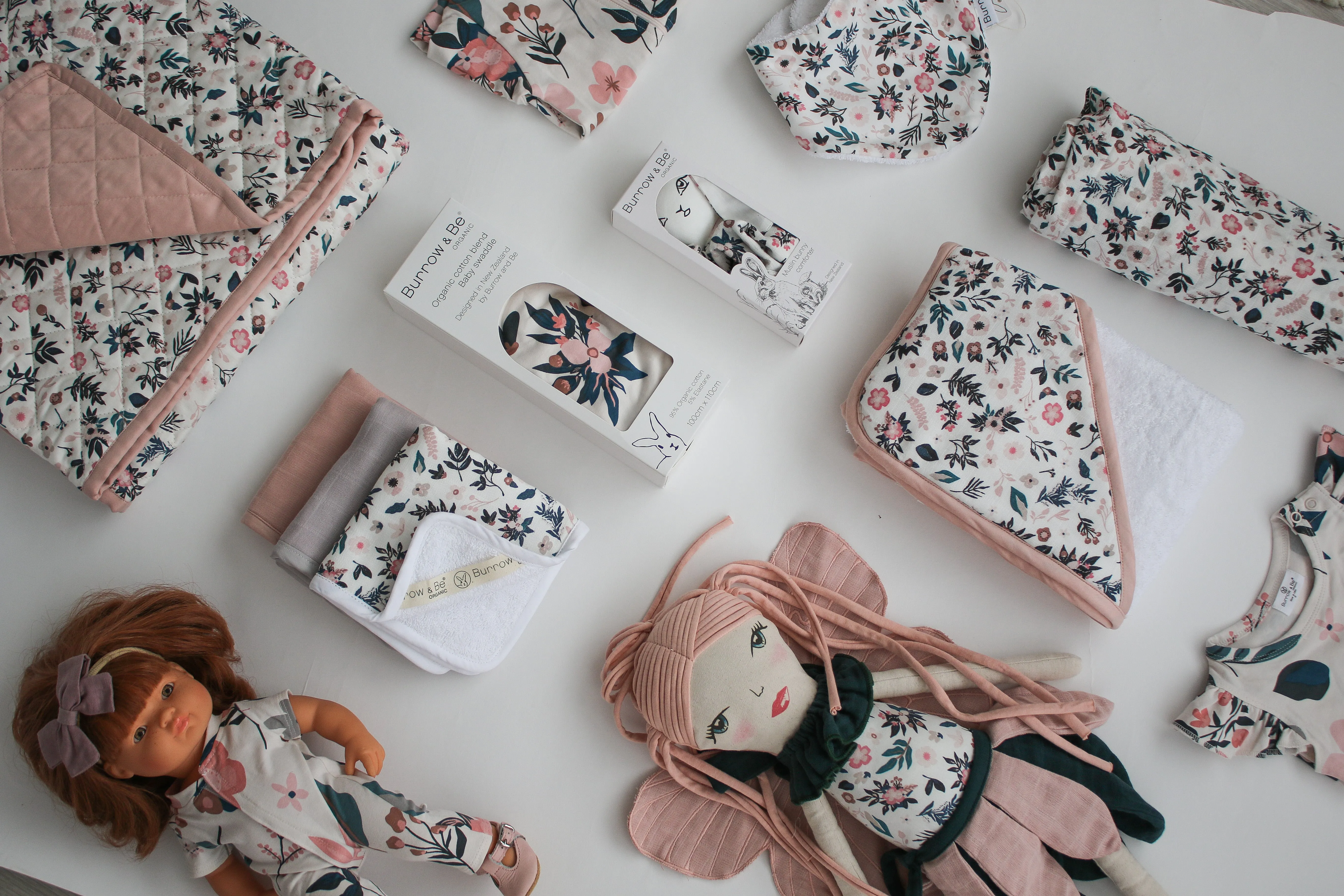 Washcloths Set 3 | Petit Clementine