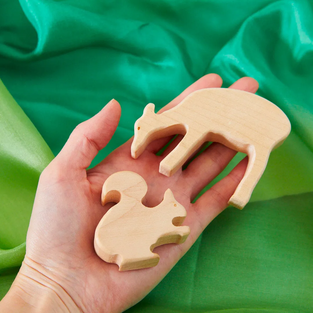 Wooden Animals Woodland