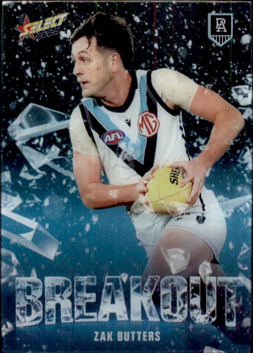 Zak Butters, B62, Breakout, 2025 Select AFL Footy Stars