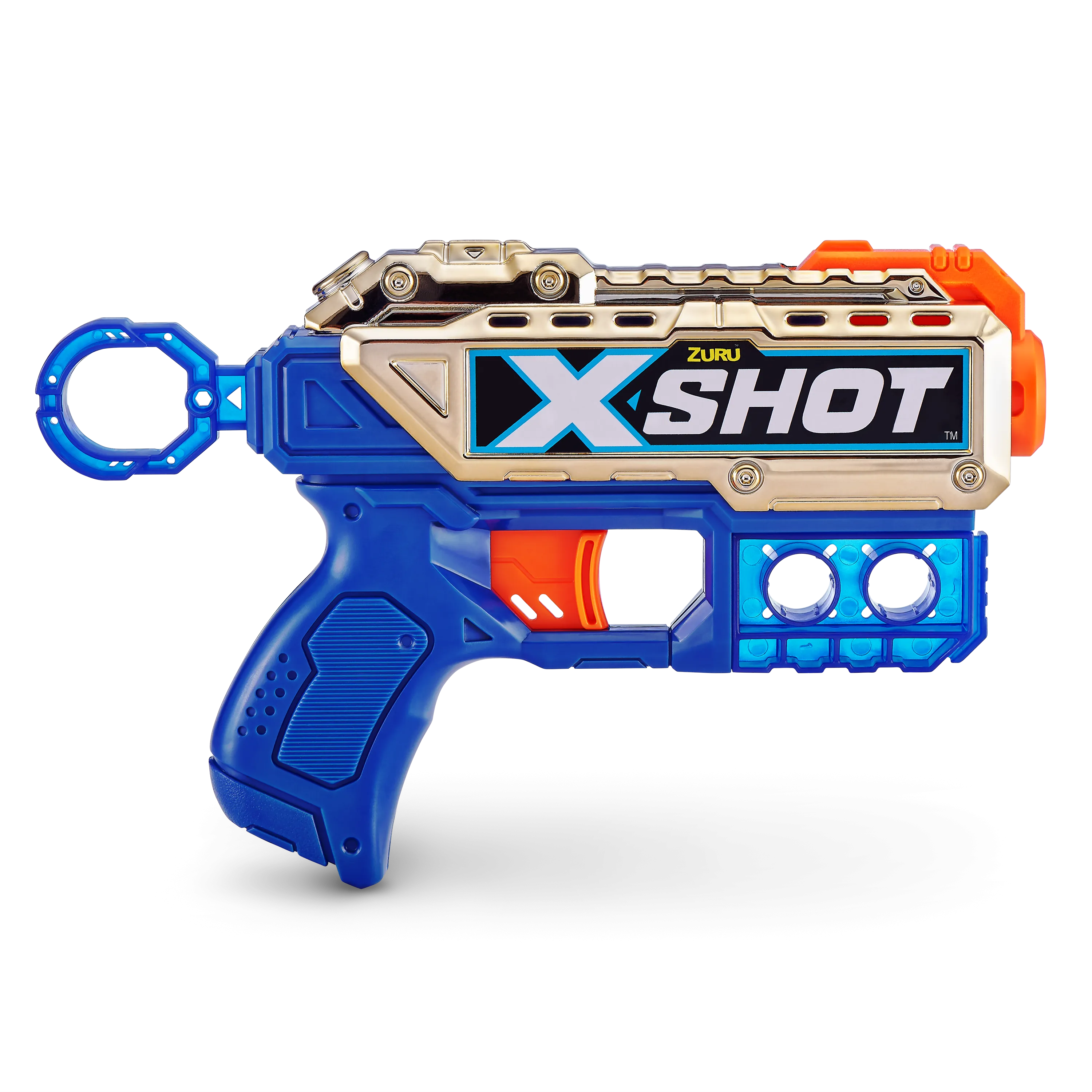 ZURU X Shot Royale Edition 2X Kickback Golden Dart Blaster